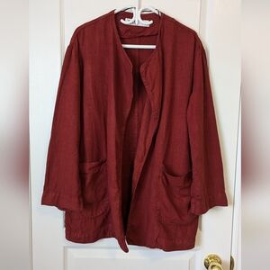 Zara's linen jacket size S